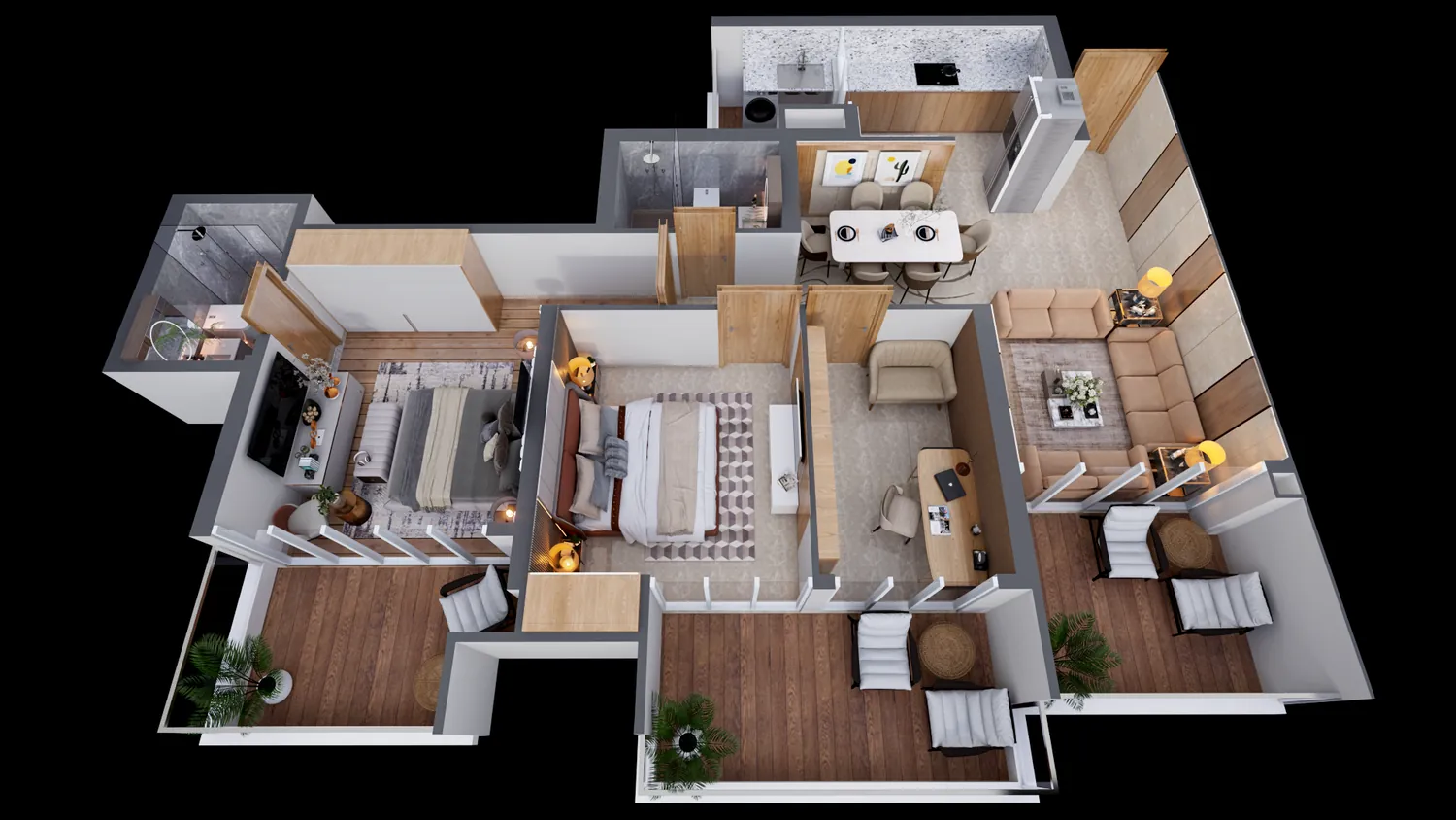 Tower A premium interior concept