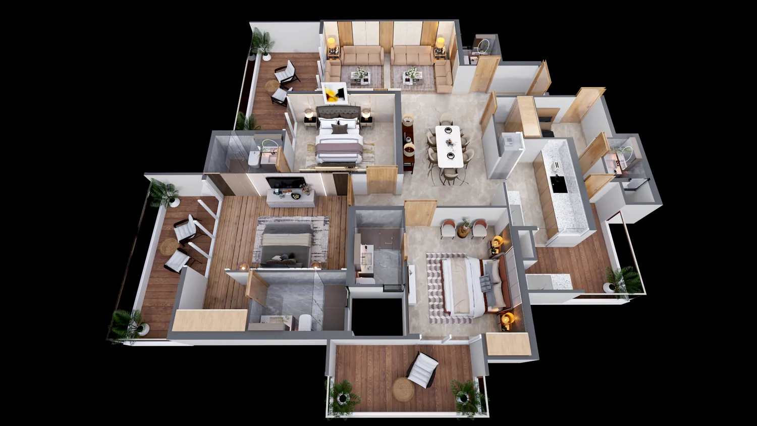 Tower B premium interior concept