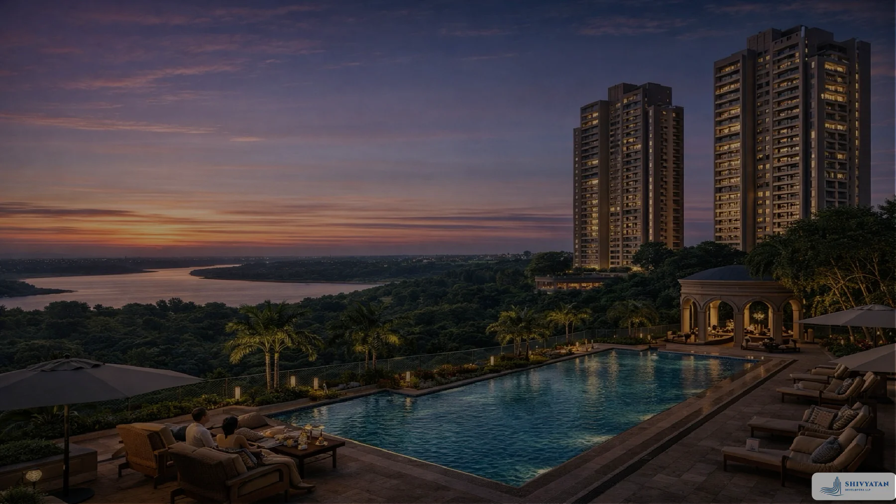 What defines a luxury residential launch in a high-potential market