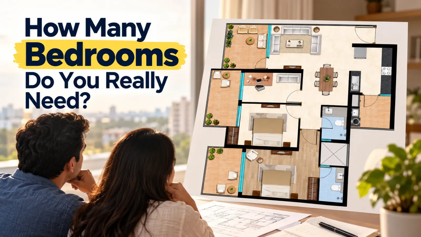 2 BHK with Study, 3 BHK or 4 BHK: Which Layout Fits Your NRI Household?