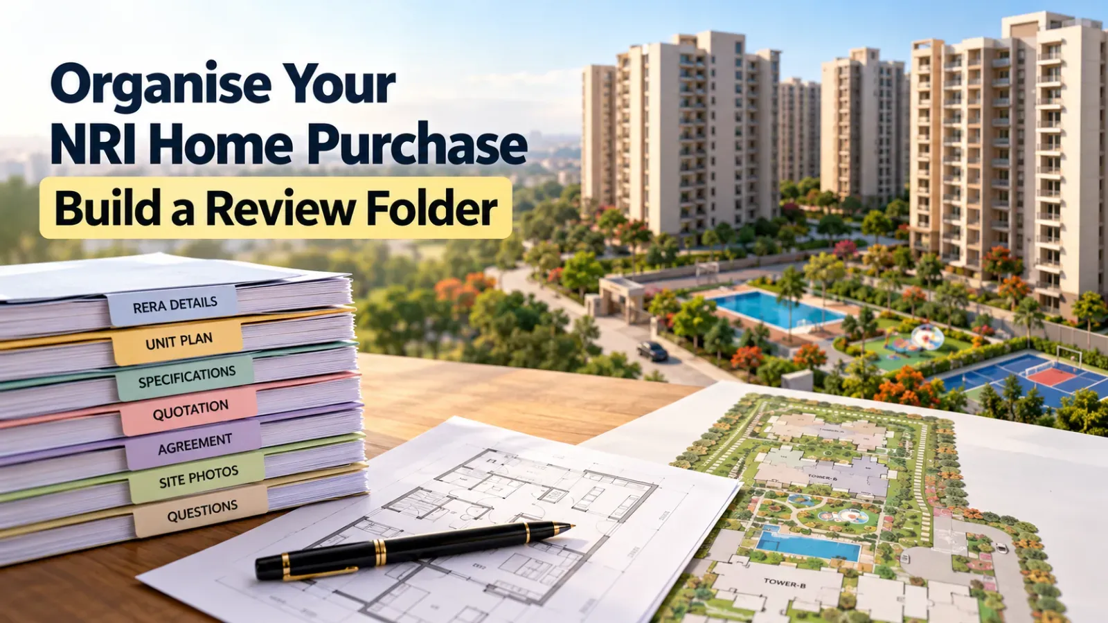 Checking Project Documents from Abroad: A Practical NRI Review Folder